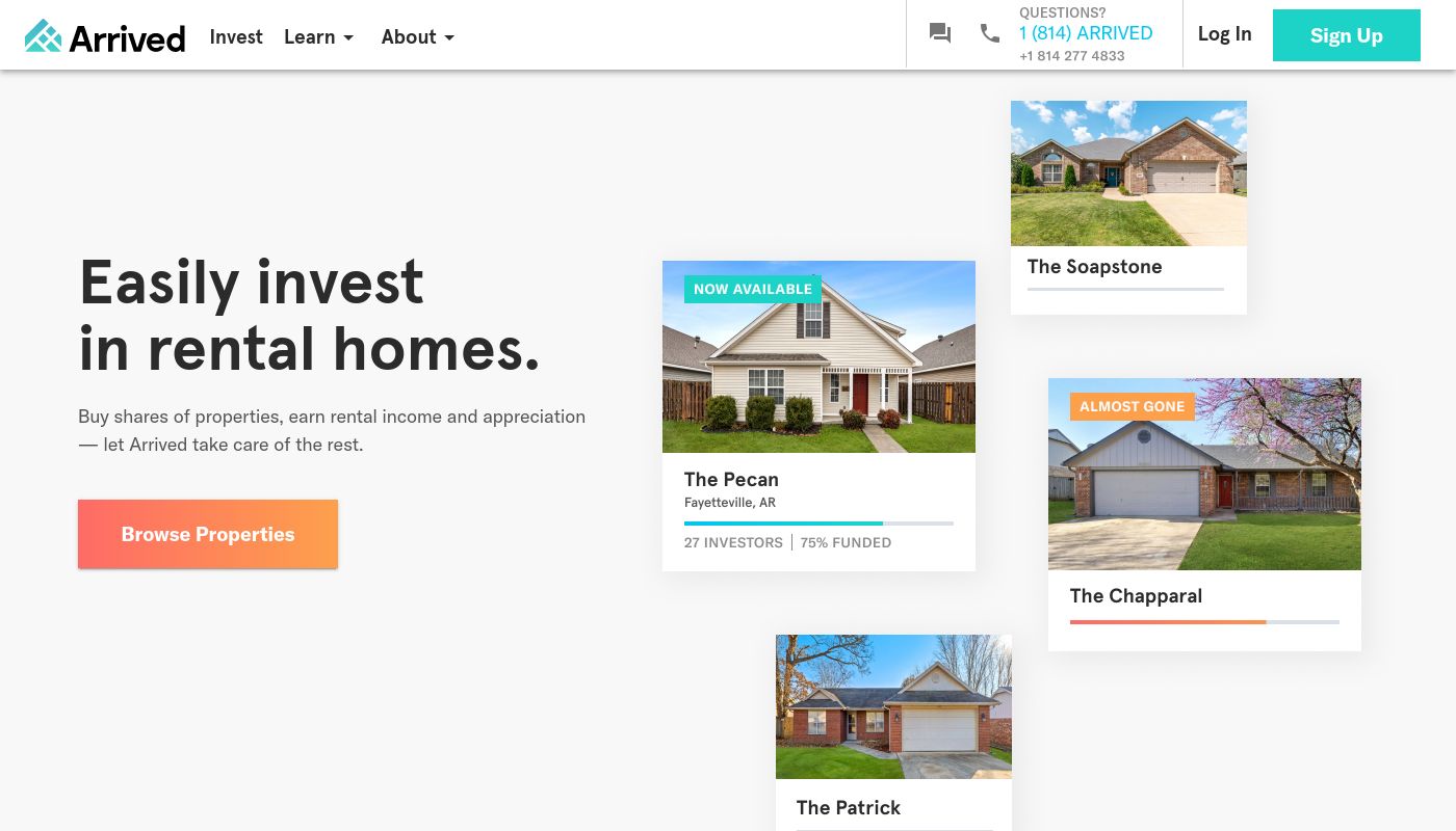 Arrived Homes