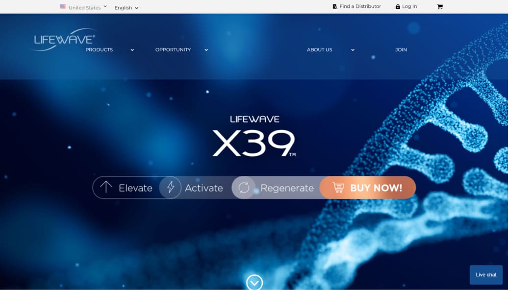 LifeWave Landing Page