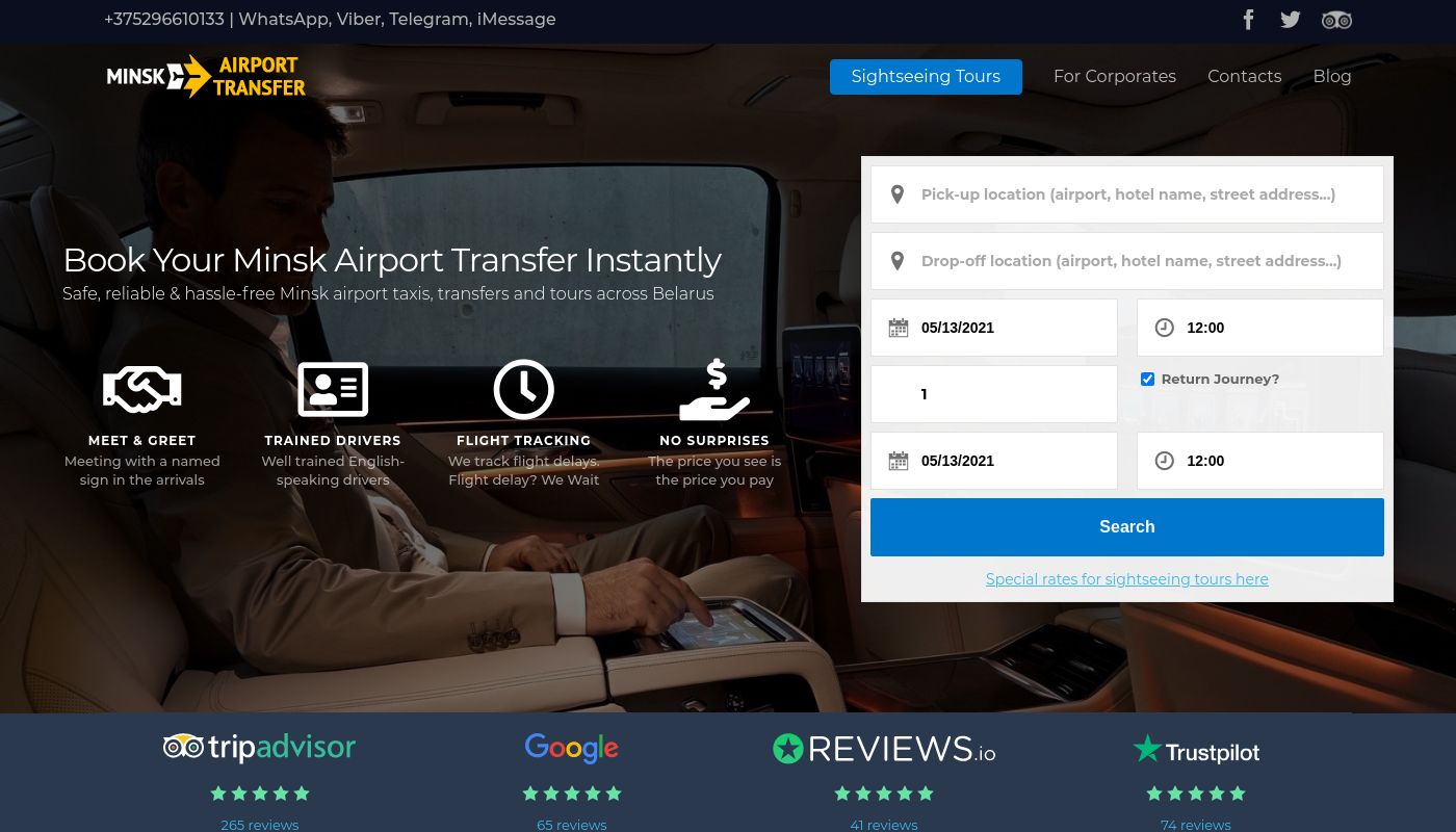 Minsk Airport Transfer